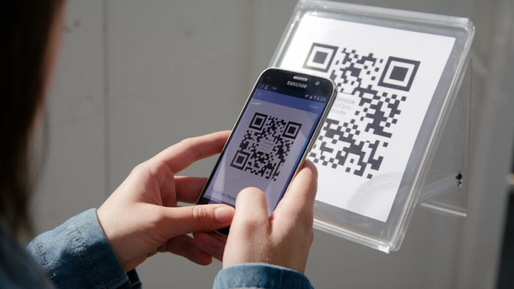 Scan QR code