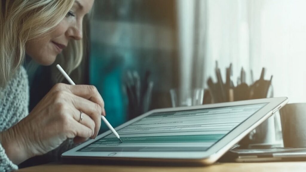 Utilisation stylet sur écran