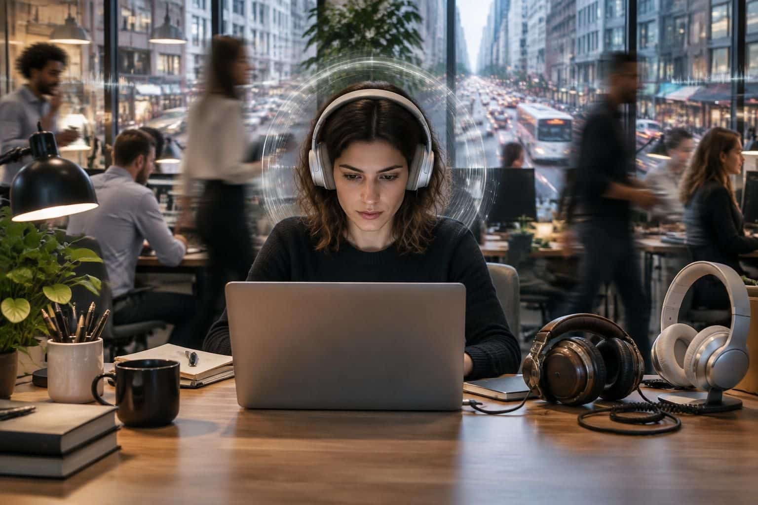 découvrez comment les casques à réduction de bruit favorisent la concentration en milieu bruyant et illustrent l’évolution des usages high-tech.